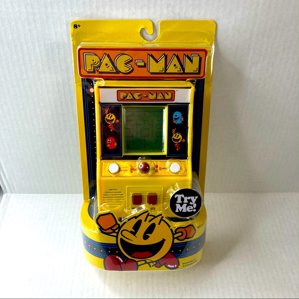 Pac Man Handheld Electronic Mini Video Arcade Game